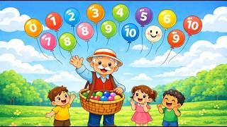 Baloncu Amca 🎈 - Sayılar - Eğitici Çocuk Şarkıları