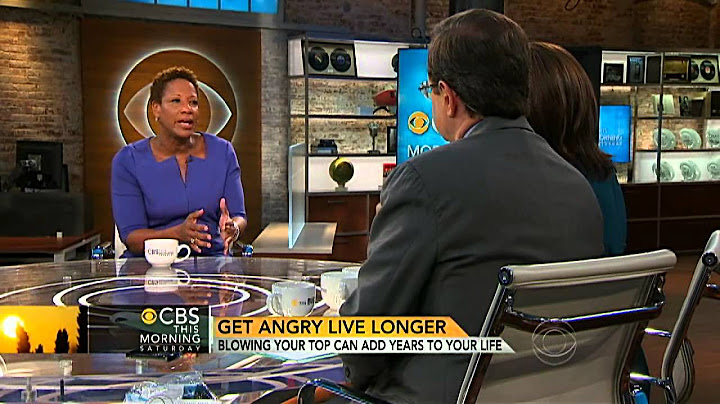 Is anger actually good for you?