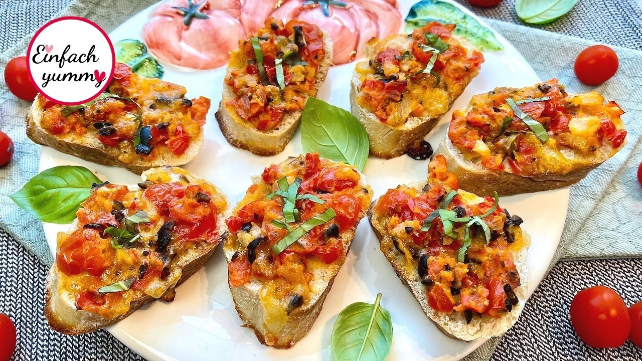 Crostini mit Tomate 🍅 soo yummy 😋 Thermomix® TM6