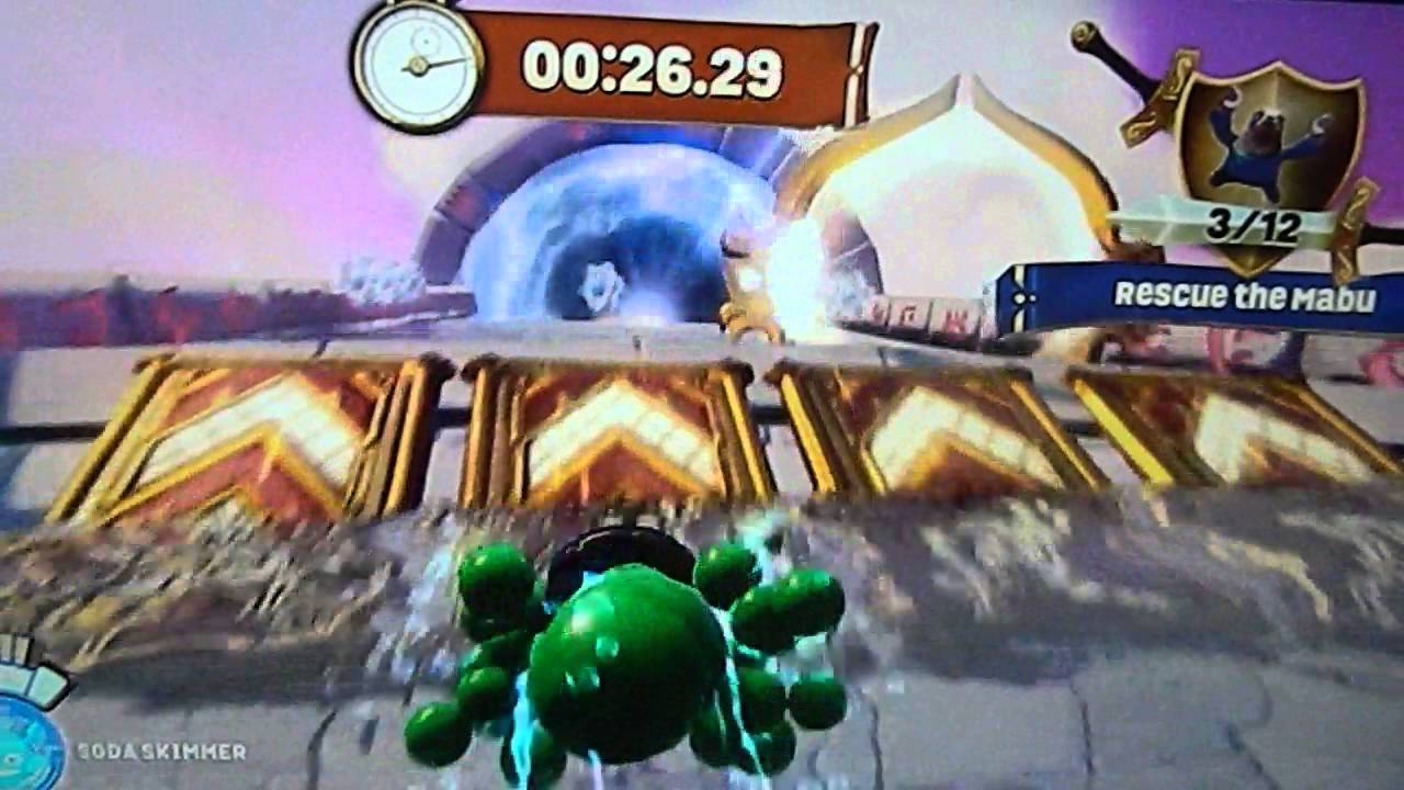 What happens after you complete all the Skylanders SuperCharger vehicle elemental zones? YouTube