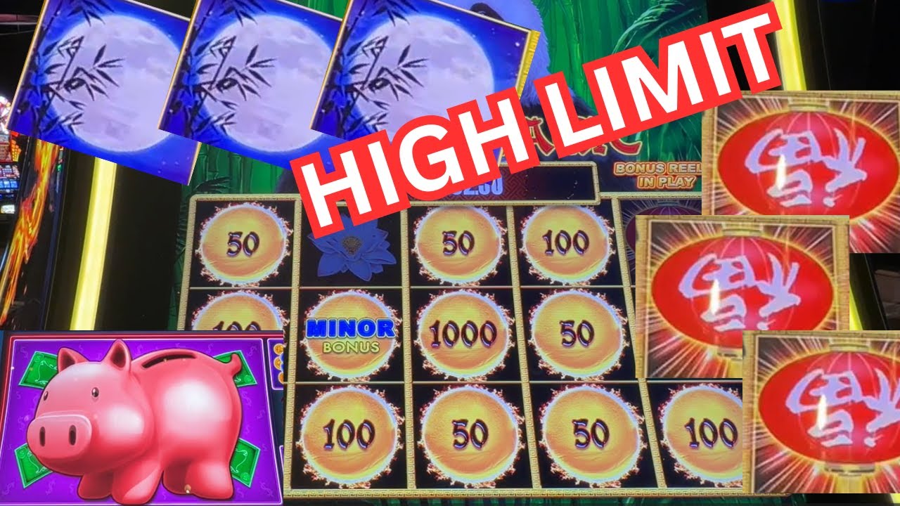 PANDA was absolutely AMAZING! High Limit Autumn Moon, Panda and Piggies at Aliante, Las Vegas casino