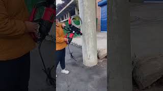High frequency ring saw 36 #Good tool for opening doors and windows #Professional demolition