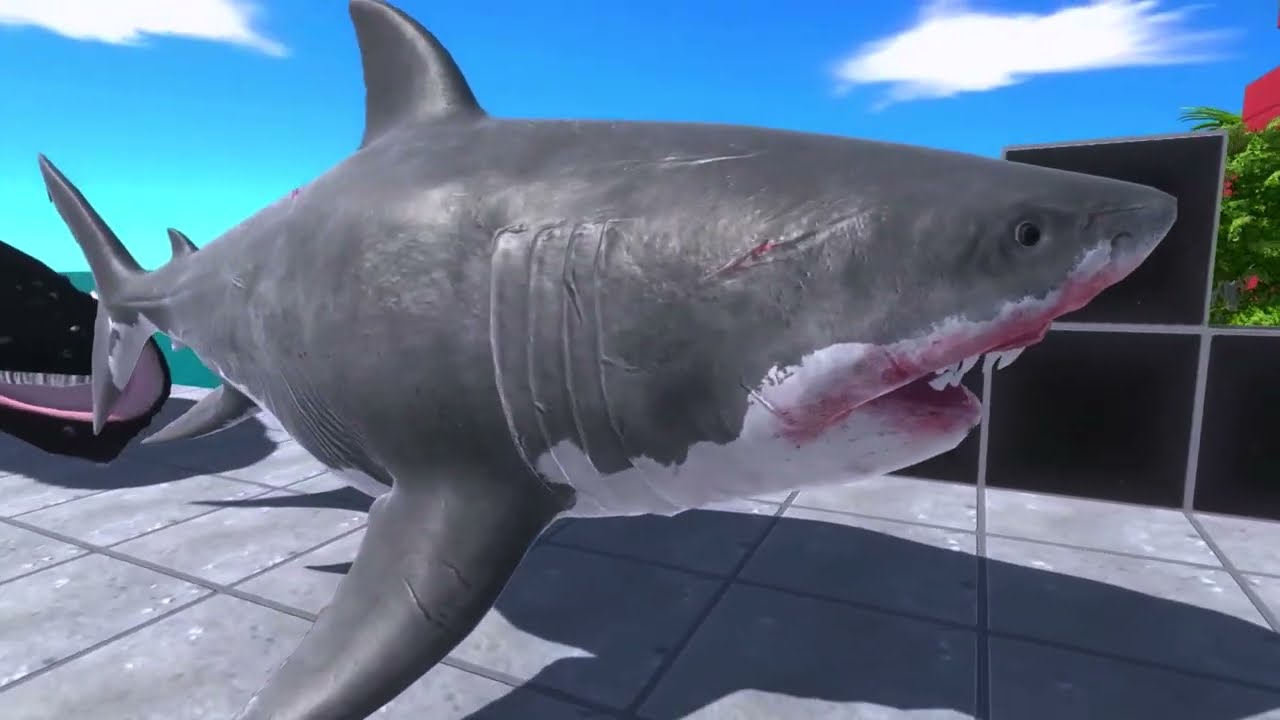 Dark Devil Monster War! Devil Shin Godzilla & Godzilla 2014 VS Bloop and Megalodon Rex - ARBS