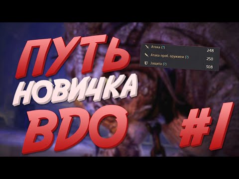 Видео: Путь новичка в BDO #1 (Выпуск с сезона)