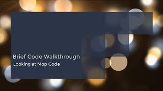 Harvard CSCI E-29 Final Project Fall 2019:  Mop