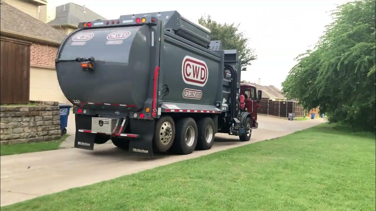CWD garbage trucks after Memorial day and ZR ! YouTube