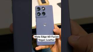 Motorola Edge 60 Fusion Vegan Leather Quality | Should buy or Not ? #motoedge60fusion