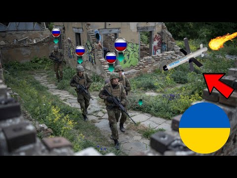 Ukrainian FPV Drone Targets Russian Soldiers in a Ruthless Strike No Escape