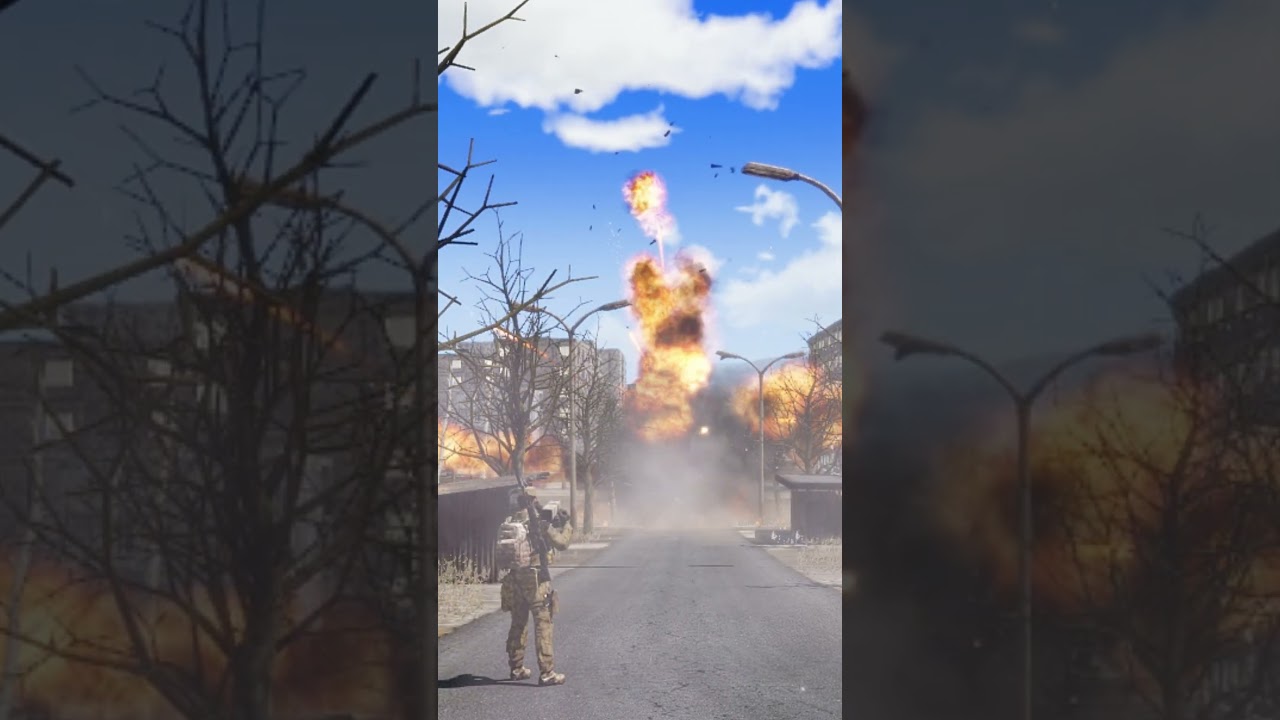 Titan Missile Strikes T-90 Tank – Arma 3 Cinematic