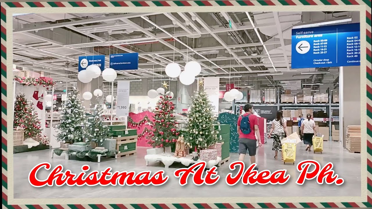 VLOGMAS No.1: Christmas At Ikea | Christmas Is Finally Here At Ikea ...