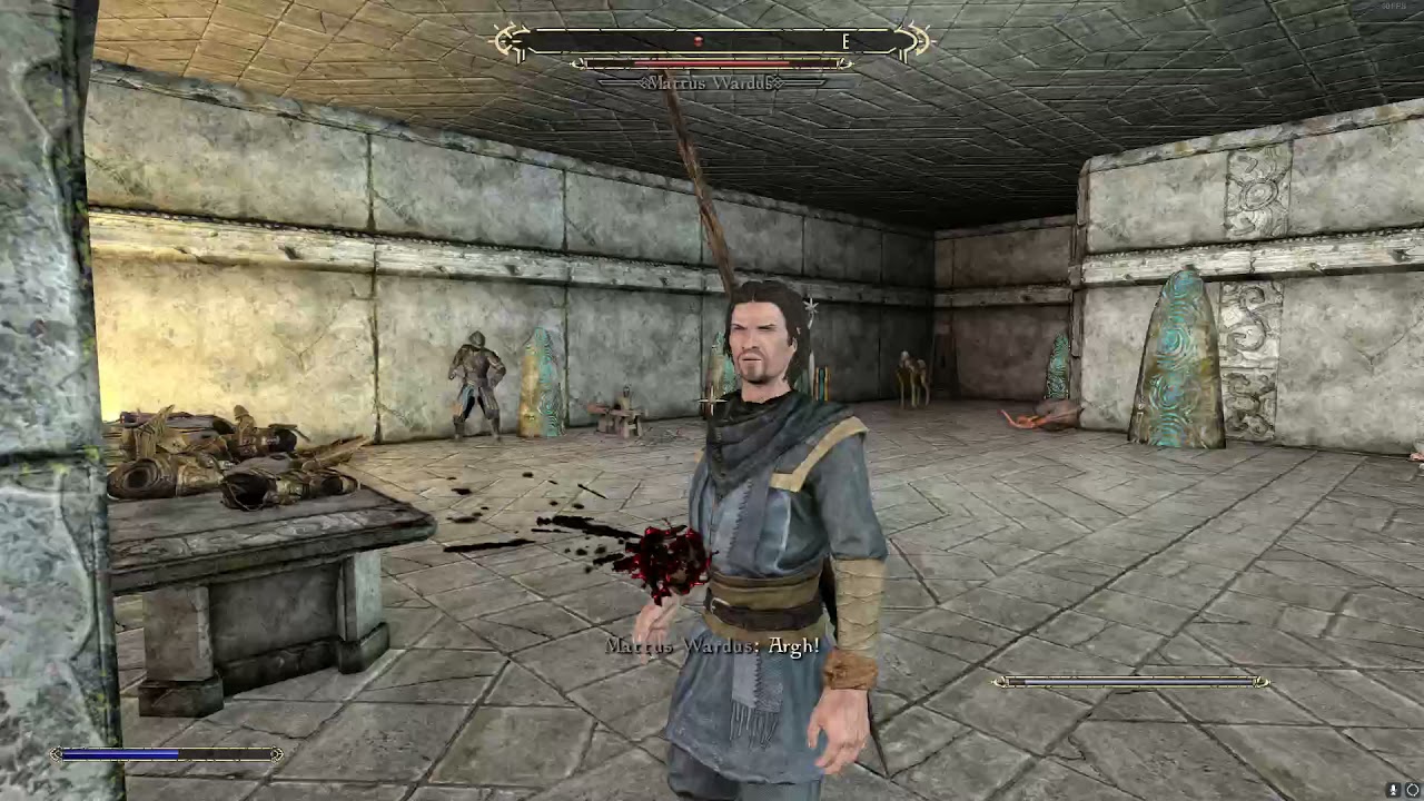 Skywind - more 2h weapon + magic