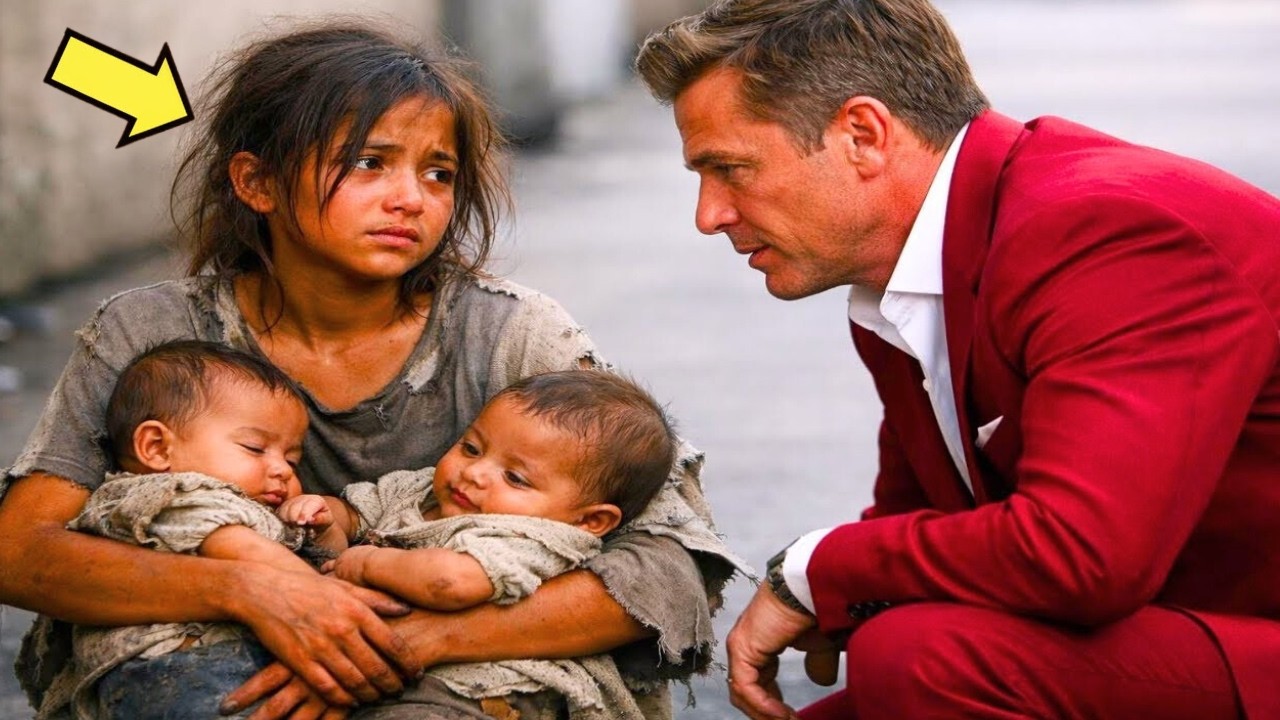 «PUÒ ADOTTARE I MIEI FRATELLINI E LE MIE SORELLINE?»—DISSE LA PICCOLA MENDICANTE AL RICCO MILIONARIO