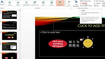 Creating Trigger Animations in PowerPoint 2013   Part2