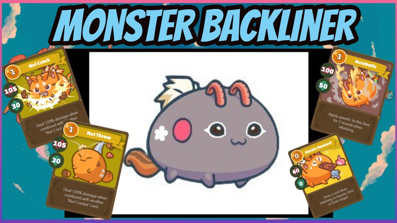 MONSTER BACKLINER | Ft. Lev0x Yozuka || Perion | Axie Infinity