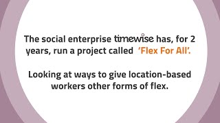 Flexible Working for All