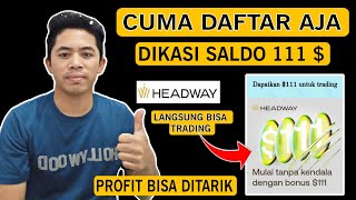 Register and Get a $111 Bonus! How to Register for the Headway App - Forex   Crypto Trading