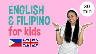 Learn English & Filipino Songs for Kids - Abakada, Paru-parong Bukid, Baby Shark, & more!
