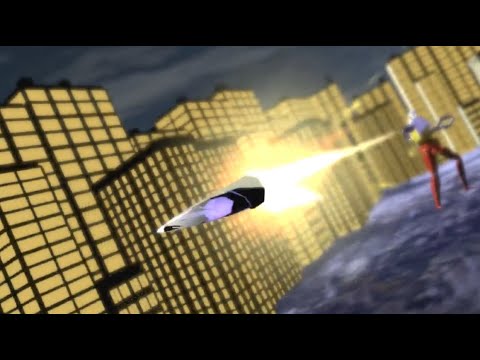 【3DCG】ゲッター２　ドリルミサイル！【unity】