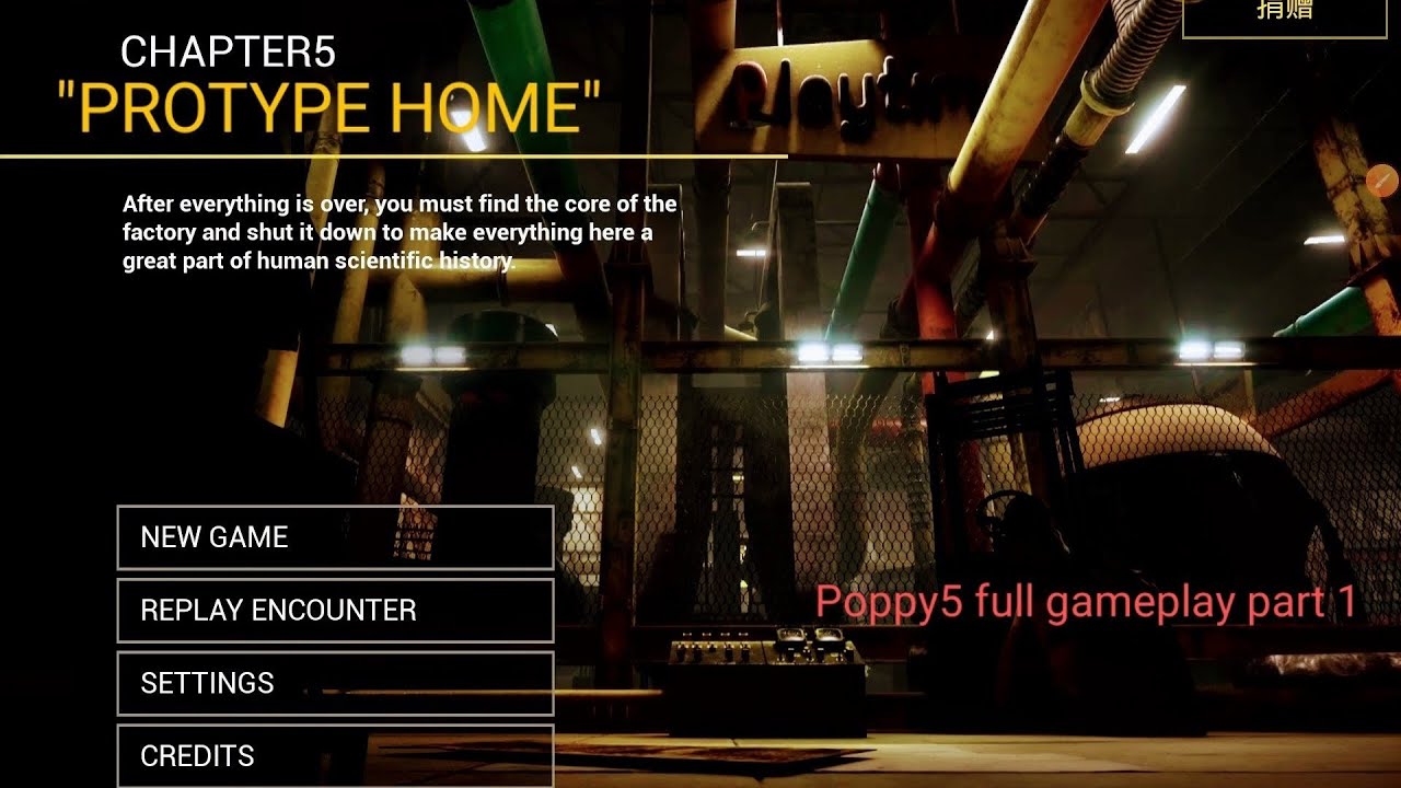 Poppy Playtime5 fanmade gameplay [ Full walkthrough [ Part 1 ] - YouTube