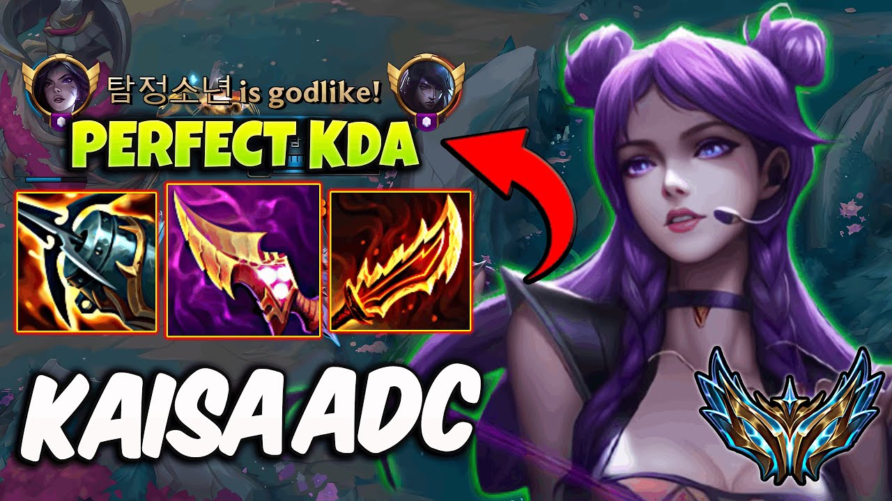 Kaisa vs Aphelios ( PERFECT KDA ) ADC - Korea Challenger Patch 25.13 ✅