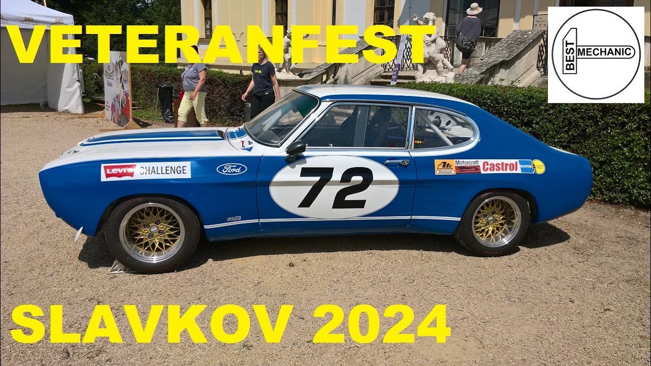 Vintage Cars, Veteranfest Slavkov 2024, Slavkov u Brna, Car Exhibition