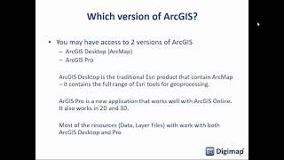 Learn about... ArcGIS and Digimap data