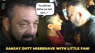 DRUNK Sanjay Dutt Misbehave With Little Fan, Hilarious Video Goes Viral