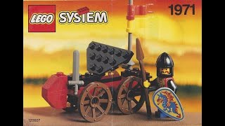 Lego Castle 1971 Battering Ram Building Instructions