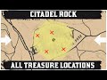 All Citadel Rock treasure Map location