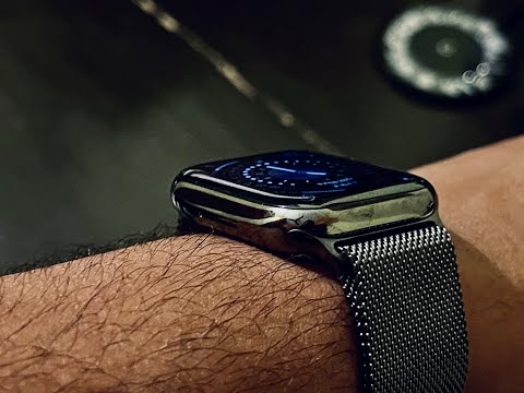 Apple Watch Series 8 45mm Graphite (Stainless Steel) Unboxing in