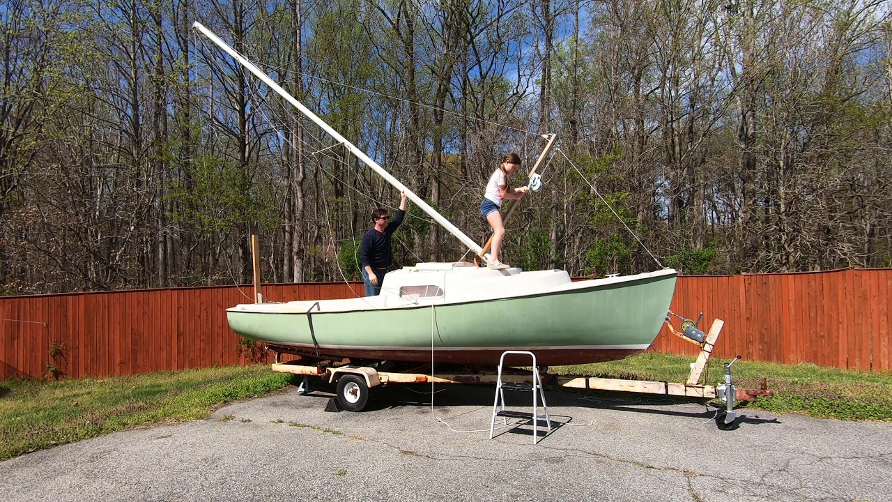 sailboat gin pole for sale