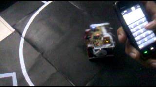 Mobile controlling robot (DTMF)