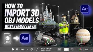 I Finally Found the Easiest Way to Import 3D Models into After Effects 🚀