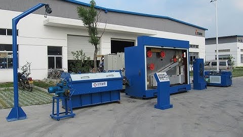 Intermediate Wire Drawing Machine with Annealer for 0.8-2.8mm Copper Wire Model: 13DST