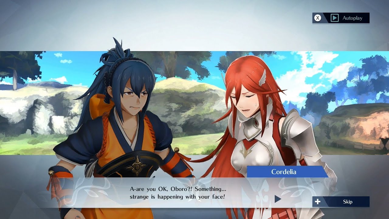 Fire Emblem Warriors - Oboro & Cordelia Support Conversation