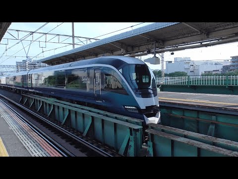 【警笛を鳴らしながら通過!!】E261系 サフィール踊り子 ジョイント音をたてながら戸塚駅を高速通過!!