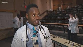 Black Men in White Coats program inspires kids to go into medical field