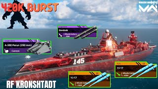 RF KRONSHTADT - WITH 4X-YJ-17 & ORESHNIK 🔥 FULL ANTI-DECOY BUILD ☠️ - MODERN WARSHIP 