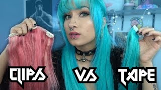 TAPEIN VS. CLIP EXTENSIONS! screenshot 1