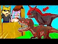 TUTTI I NUOVI DINOSAURI DI JURASSIC WORLD CONTRO BASI ILLEGALI SU GMOD CON LYA! *KRUSTY KRAB?!*