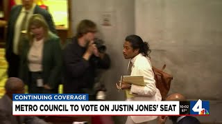 Metro Council to vote on Justin Jones' seat