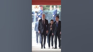 Biden and G7 Leaders Visit Miyajima Shrine #shorts | VOA News