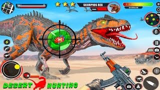 Dino Hunting Games Hunter 3D -Trex Hunt in Africa-Wild Safari Hunting New Android Gameplay screenshot 4