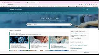 Introducing Dynamic Health a Point of Care tool for health professionals