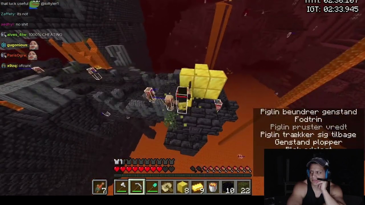 Tyler1 отреагировал на мировой рекорд скорости прохождения Minecraft