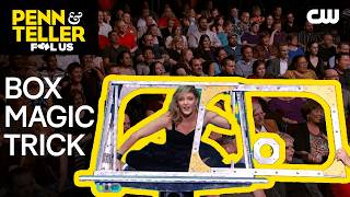 Magicians Perform Box Illusion Magic Trick Penn & Teller Fool Us The Cw