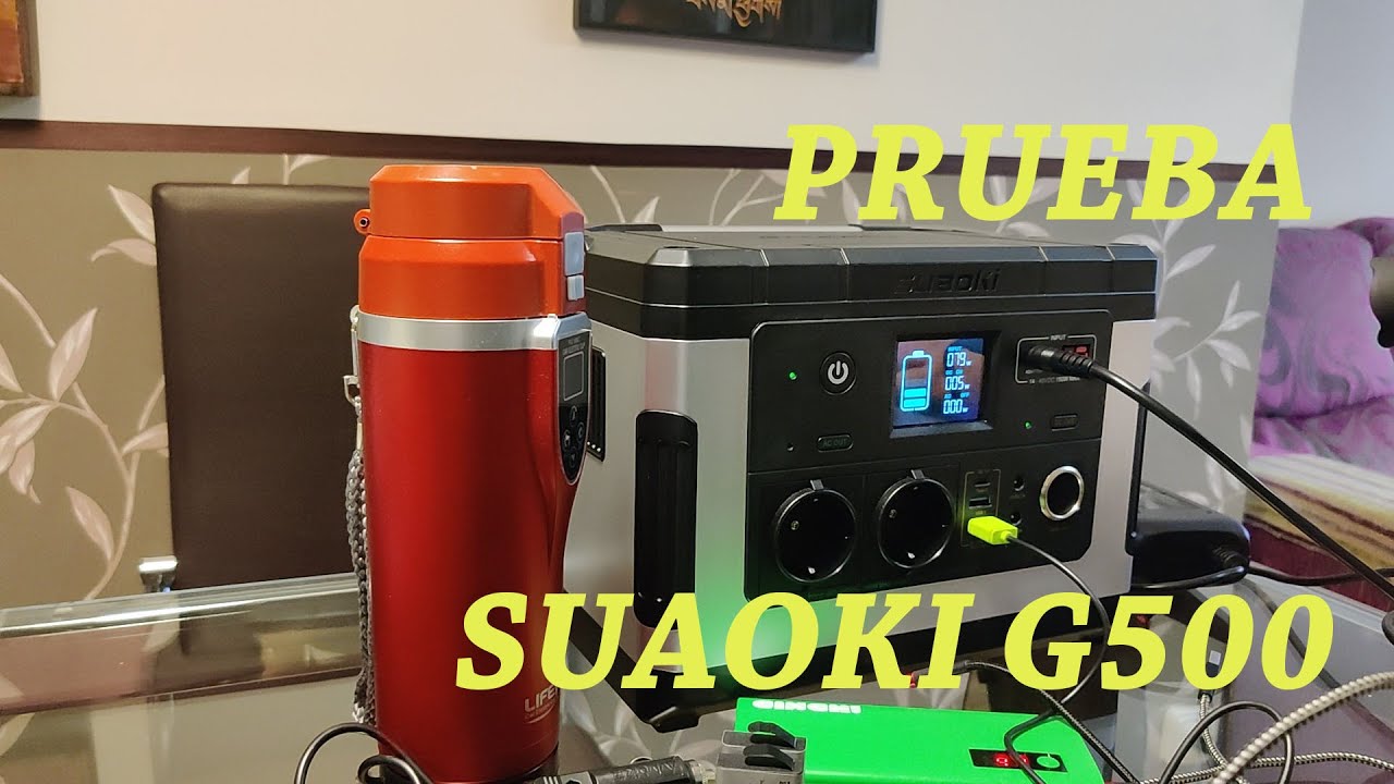 Suaoki G500  generador solar ...Análisis