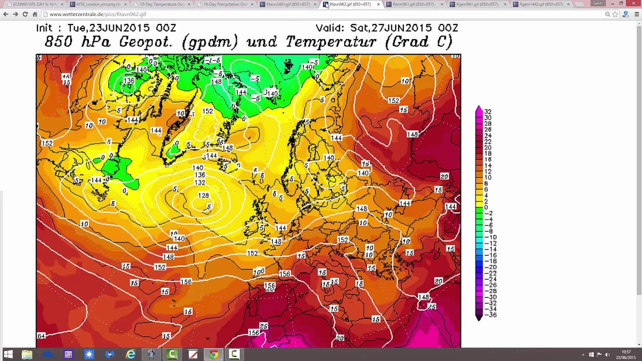Possible Spanish Plume Next Week (23/6/15) YouTube