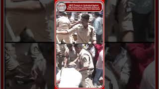 ABVP Protests in Hyderabad Over High School Fees, Demands Action Against Private Schools