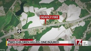 2 children killed in Sampson County house fire
